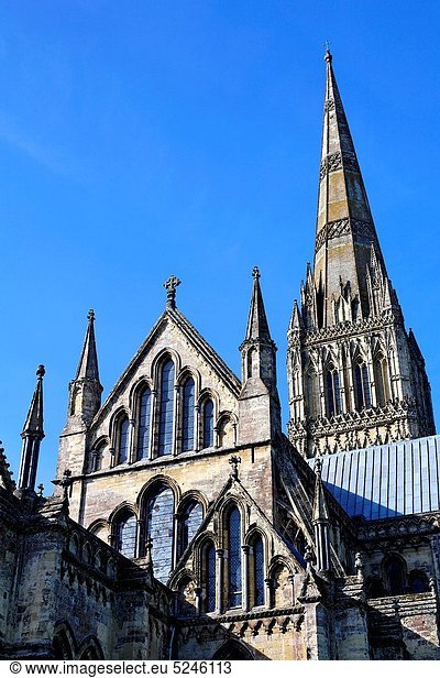 Salisbury Cathedral  Salisbury  Wiltshire  England