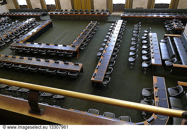 Salle du Conseil  home of the League of Nations  Geneva.