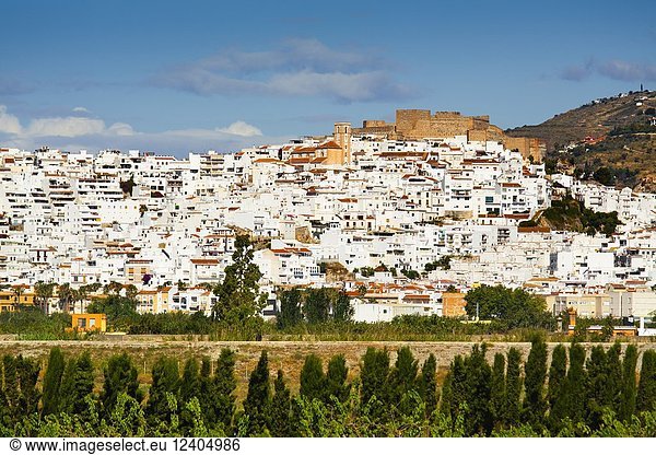 Salobreña. Costa Tropical  Granada Province. Andalusia  Southern Spain Europe.