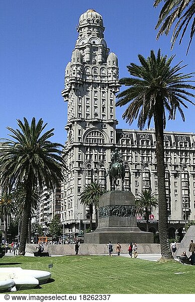 Salvo Palace  Montevideo  Uruguay  Südamerika
