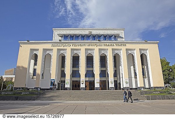 Samarkand-Theater für Musik und Theater  Samarkand  Provinz Samarqand  Usbekistan  Asien