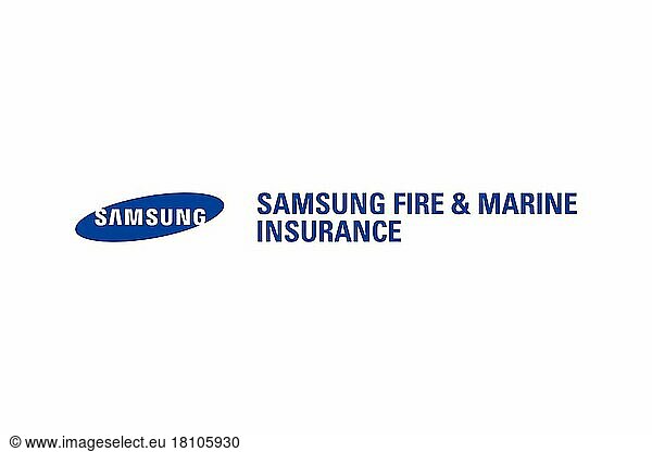 Samsung Fire & Marine Insurance  Logo  Weißer Hintergrund