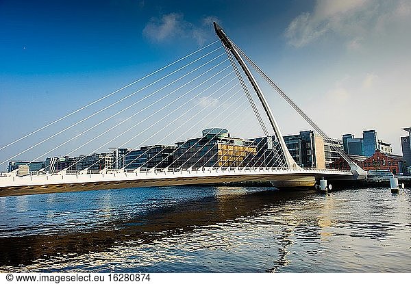 Samuel-Beckett-Brücke  Dublin  Irland.