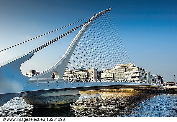 Samuel-Beckett-Brücke  Dublin  Irland.