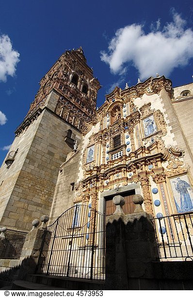 San Bartolome church  Jerez de los Caballeros  Badajoz province  Extremadura  Spain
