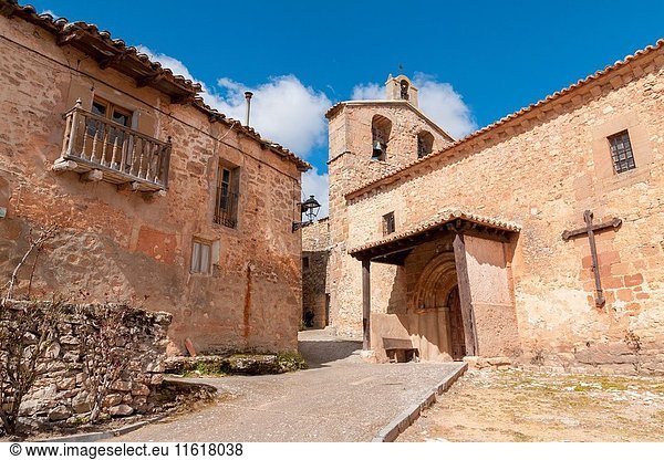 San Juan Bautista Church  Palazuelos  Guadalajara province  Castile La Mancha  Spain. Historical Heritage Site.