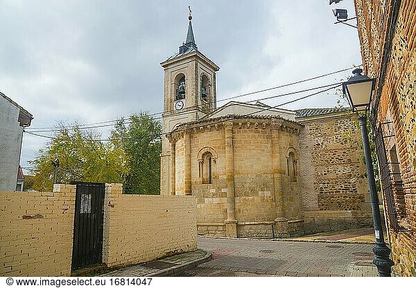 San Juan Bautista church. Talamanca del Jarama  Madrid province  Spain.