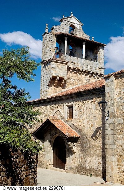 San Martín del Castañar  Sierra de Francia  Salamanca Provinz. Castilla y Leon. Spanien.