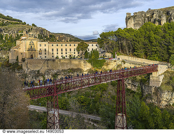 San-Pablo-Brücke; Cuenca  Provinz Cuenca  Spanien