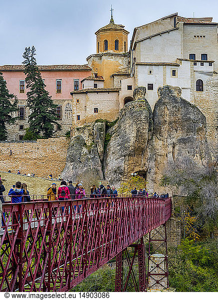 San-Pablo-Brücke; Cuenca  Provinz Cuenca  Spanien