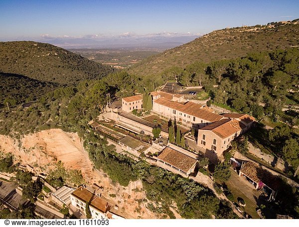 Sanctuaries of Gracia and Sant Honorat  Puig de Randa  Algaida  Mallorca  balearic islands  spain  europe.