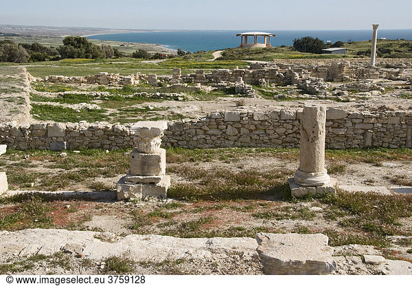 Sanctuary of Apollo  Roman excavations  Kourion  Cyprus