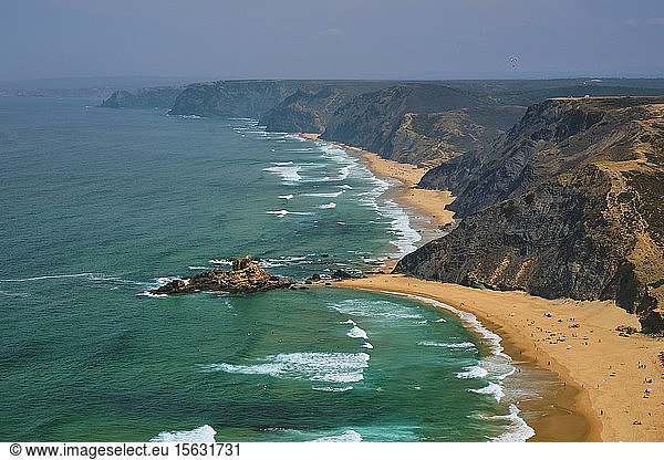 Sandstrände in Portugal  Algarve  Castelejo und Cordoama