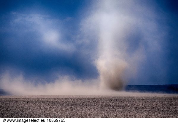 Sandsturm  Assalsee  Dschibuti  Afrika