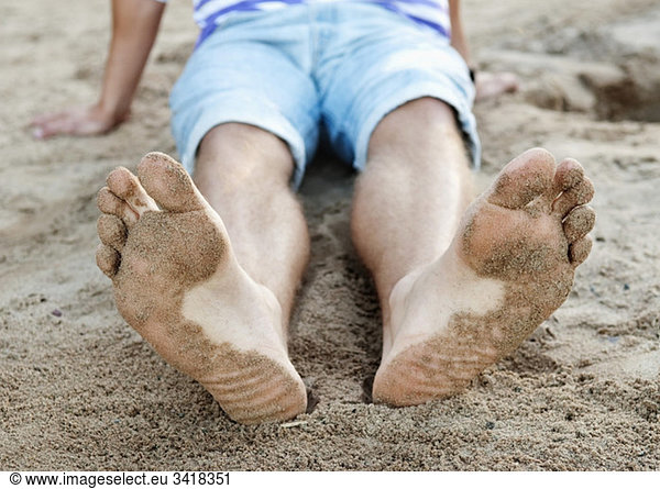 Sandy feets