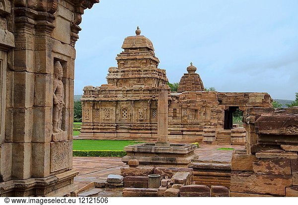 Sangameshvara Temple   Pattadakal   UNESCO World Heritage site   Karnataka   India.