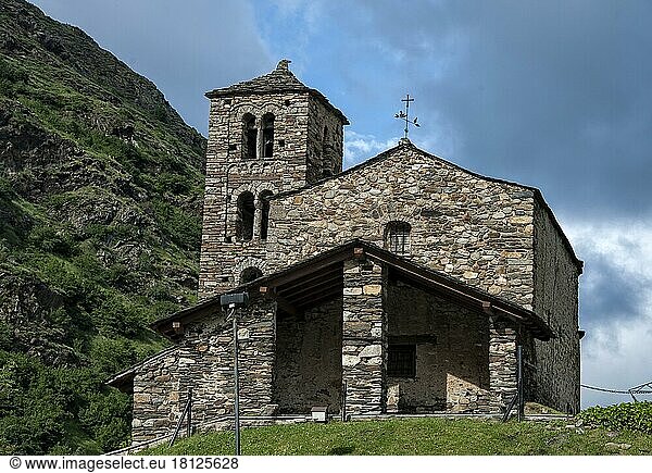 Sant Joan de Caselles  Kulturerbe Andorra  Canillo  Fürstentum Andorra
