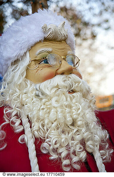 Santa Claus  Winter Wonderland  London  Uk
