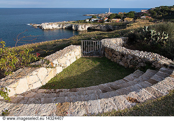 Santa Croce coast  Syracuse  Sicily  Italy  Europe