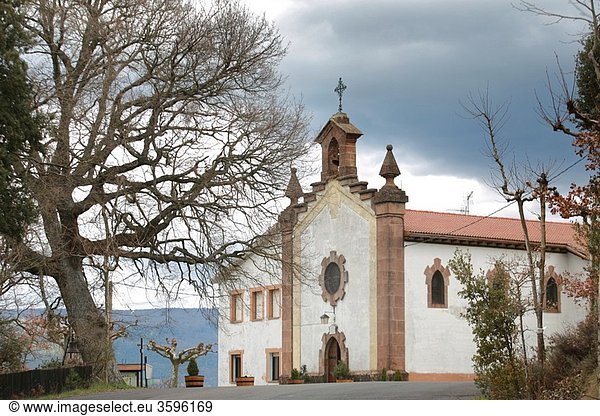 Santuario de Ibernalo  Sanctuary  Santa Cruz de Campezo  Álava  Basque Country  Spain  Europe