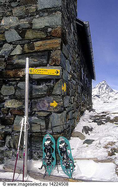 Santuario della Calvalite  near Cheneil  Valtournenche  Aosta Valley  Italy