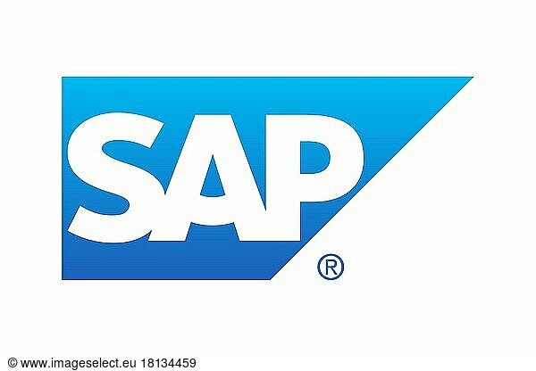 SAP SE  Logo  Weißer Hintergrund