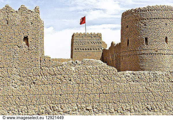 Sar Yazd fortress  Iran  Middle East