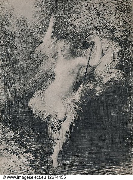 Sarah the Bather  1892  (1946). Artist: Henri Fantin-Latour.