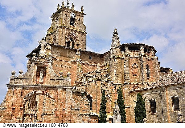 Sasamon  Santa Maria la Real. Provinz Burgos  Kastilien und Leon  Spanien.