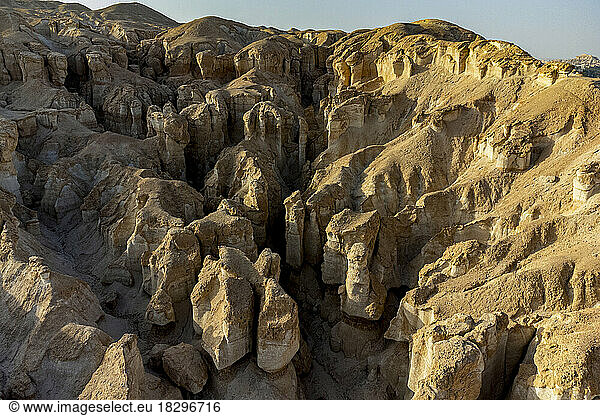 Saudi Arabia  Eastern Province  Al-Hofuf  Aerial view of Jabal Al-Qarah