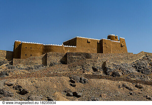 Saudi Arabia  Hail Province  Ha?il  Exterior of historic AArif Fort