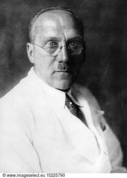 Sauerbruch  Ernst Ferdinand  3.7.1875 - 2.7.1951  deut. Chirurg  Portrait  um 1930