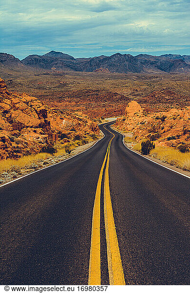 Scenic Drive  Valley of Fire State Park - Vereinigte Staaten