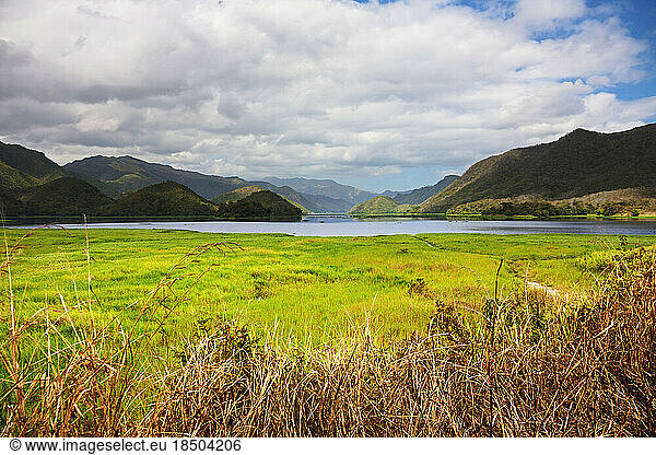 Scenic view of a lake  Guanaguana  Monagas  Venezuela