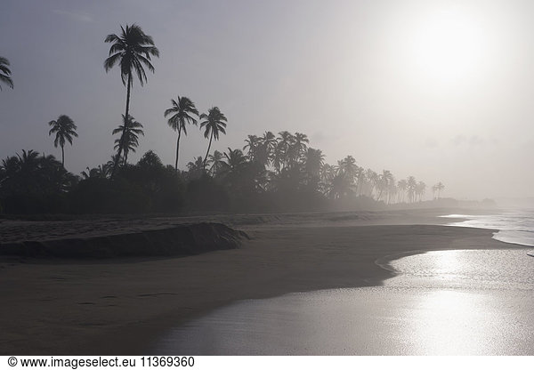 Scenic view of beach during sunset Tangalle South Province Sri Lanka