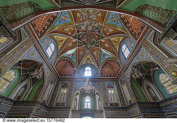 Schöner Innenraum des Mausoleums von Mirwais Khan Hotaki  Kandahar  Afghanistan  Asien