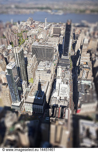 Schatten des Empire State Building