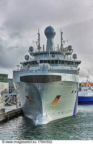 Schiff der Marine  Reykjavík  Reykjavík  1  Island  Europa