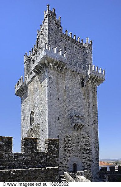 Schloss Beja  Kerker  Beja  Alentejo  Portugal  Europa