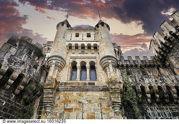 Schloss Butron  Gatika  Munguia  Biskaya  Euskadi  Euskal Herria  Baskenland  Spanien  Europa.
