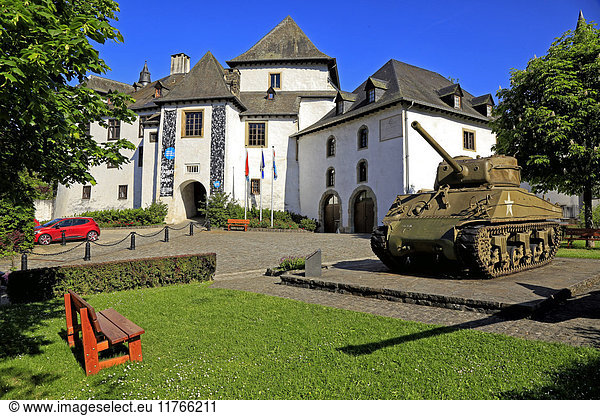 Schloss Clervaux  Kanton Clervaux  Großherzogtum Luxemburg  Europa