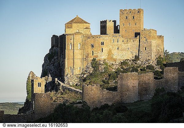 Schloss Loarre  Huesca  Spanien.