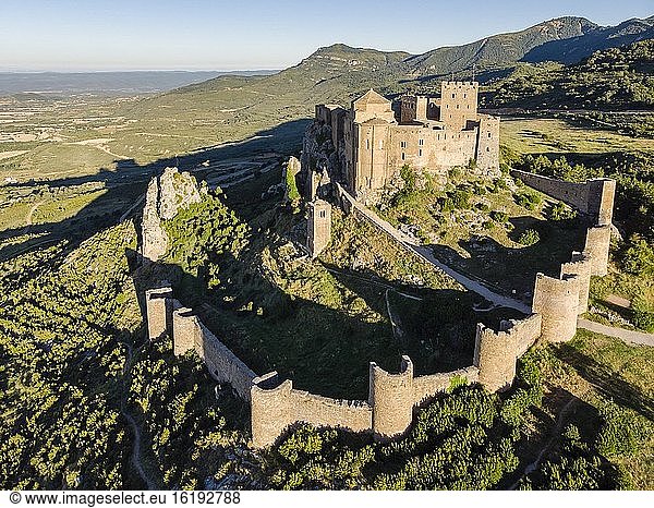 Schloss Loarre  Huesca  Spanien.