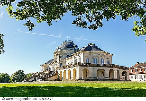 Schloss Solitude Reise reisen Architektur in Stuttgart  Deutschland  Europa