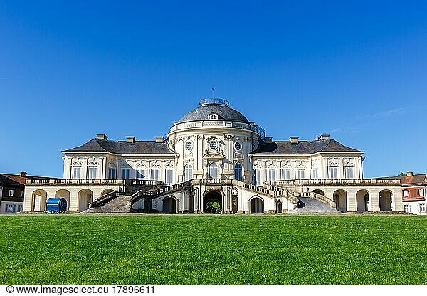 Schloss Solitude Reise reisen Architektur in Stuttgart  Deutschland  Europa