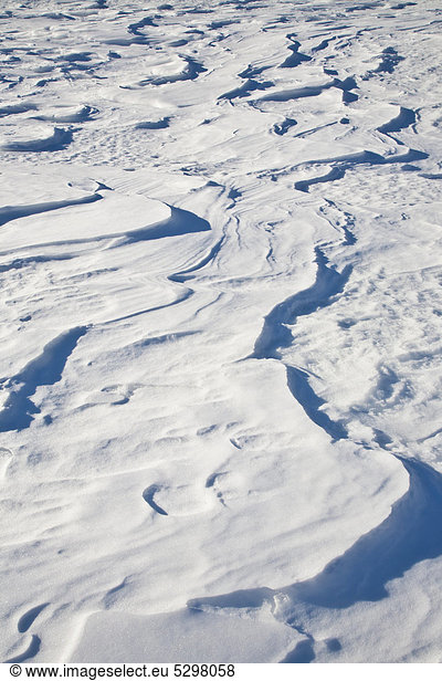 Schneeverwehung  Schnee  Verwehung  Wellen  wellenfˆrmig  Vorarlberg  ÷sterreich  Europa