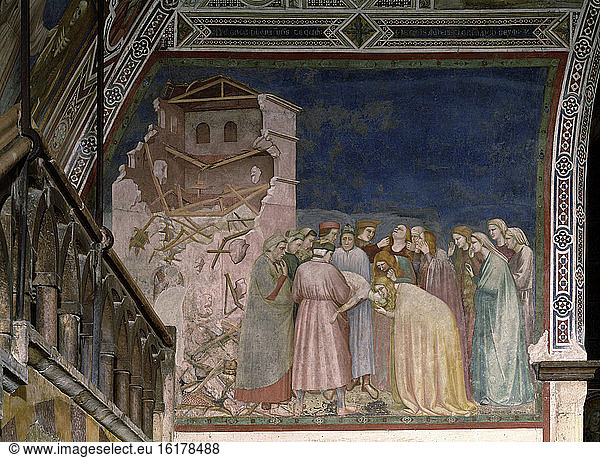 School of Giotto / Death of the youth