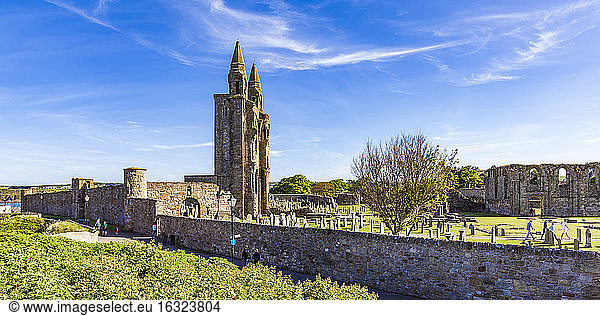 Schottland  Fife  Ruinen der Kathedrale von St. Andrews