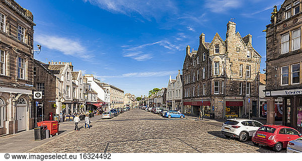 Schottland  Fife  St. Andrews  Stadtzentrum