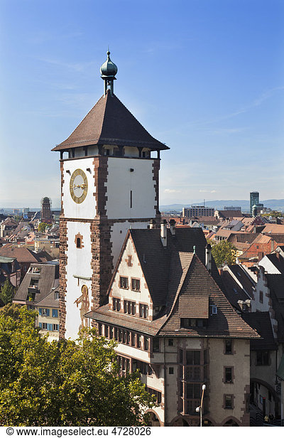 Schwabentor  Freiburg im Breisgau  Baden-Württemberg  Deutschland  Europa